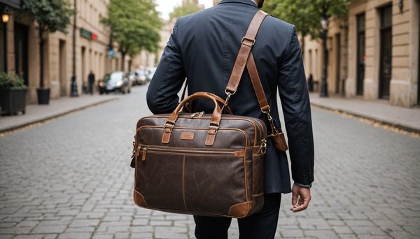 Sacoche ordinateur homme luxe : élégance à petit prix !