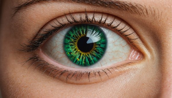 Lentilles vertes optiques : un regard magnétique et unique.